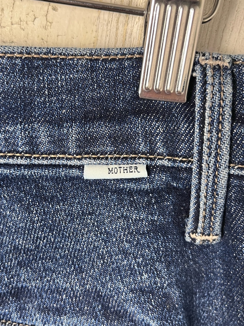 MOTHER Deep Blue The Dodger Prep Ankle Jeans 29 - Picture 10 of 14